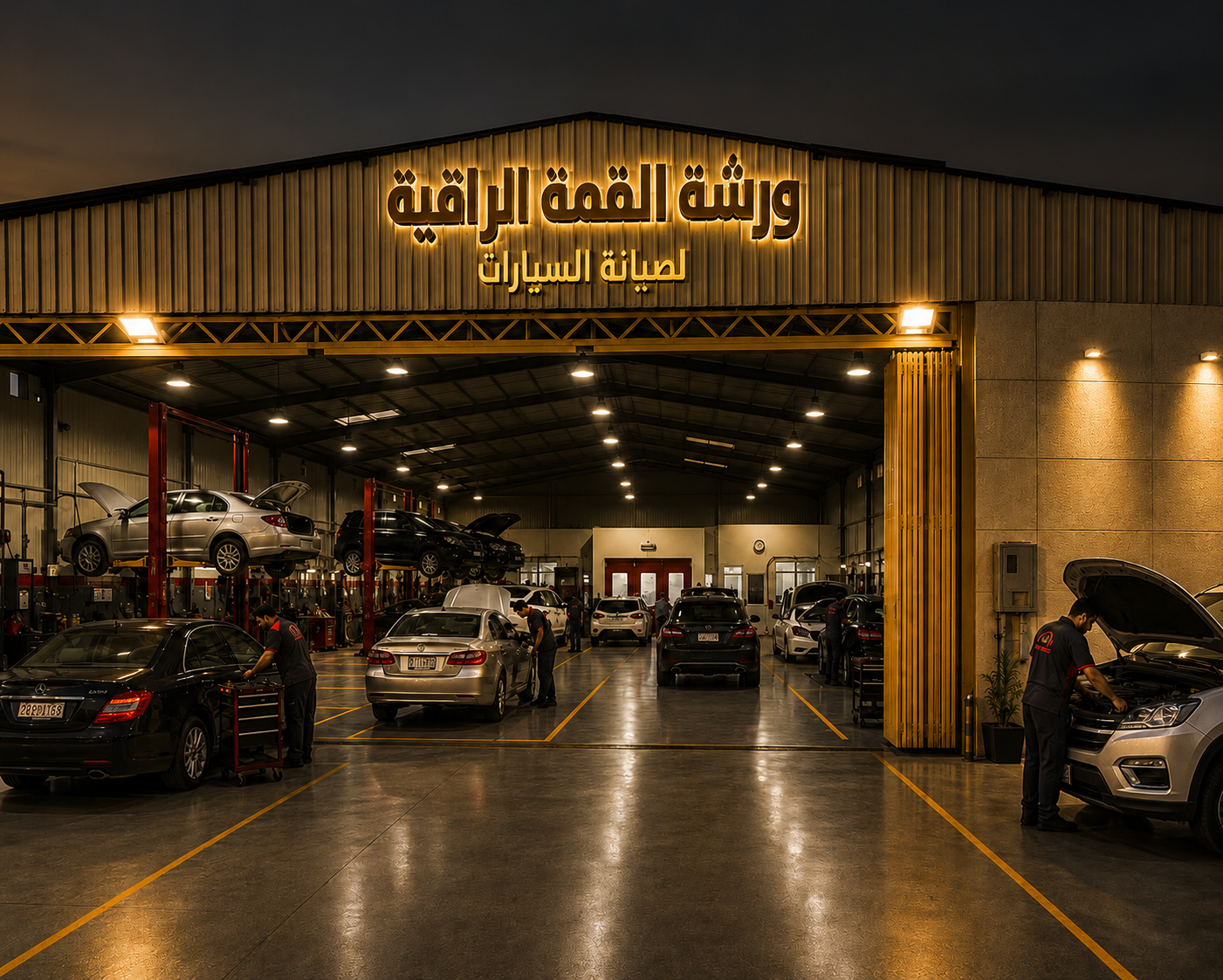 ورشة القمة الراقية من الداخل